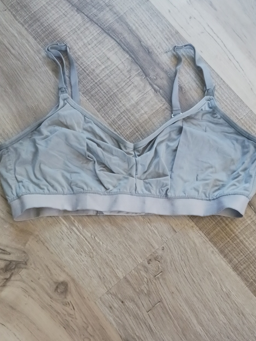 Bodily Do Anything Grey Nursing & Pumping 4 In 1 Bralette